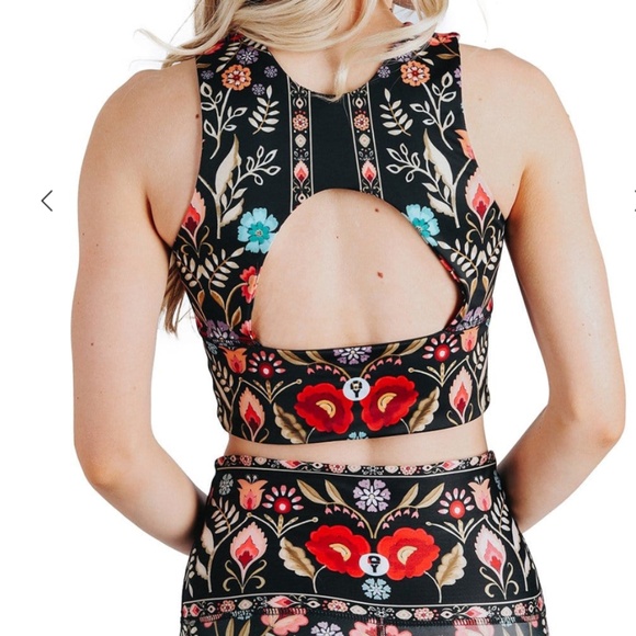 Yoga Democracy Free Range Sports Bra (NEW) - Rustica SM - Picture 5 of 7